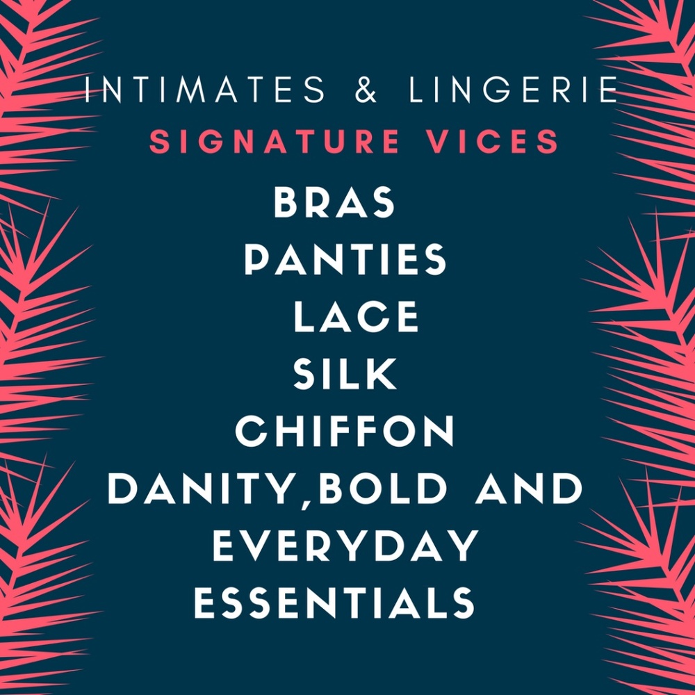 Bras - Lingerie - Fishnets - Lace - Chiffon